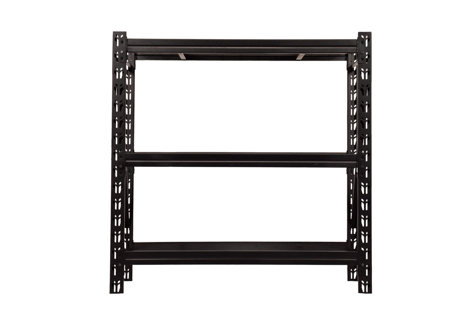 3-Tier Industrial Duty Garage Storage Boltless Shelving Unit-50W x 48H x 18D – 1500lbsLoad Capacity
